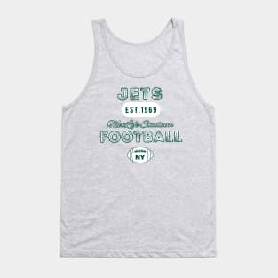 New York Football Jets Vintage Style Tank Top